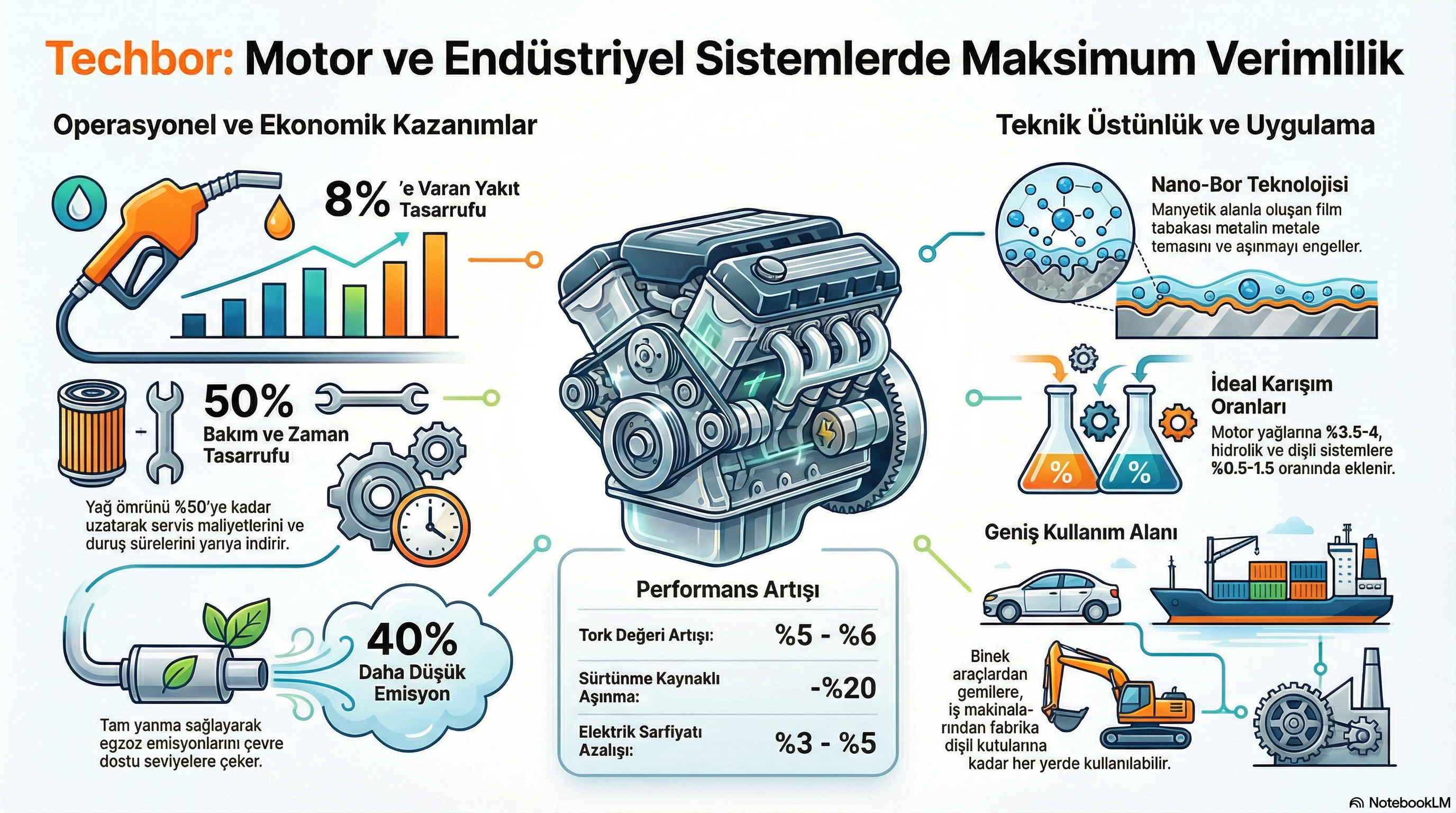 BorTech İyonize Sıvı Bor Teknolojisi | Geleceğin Motor Performansı